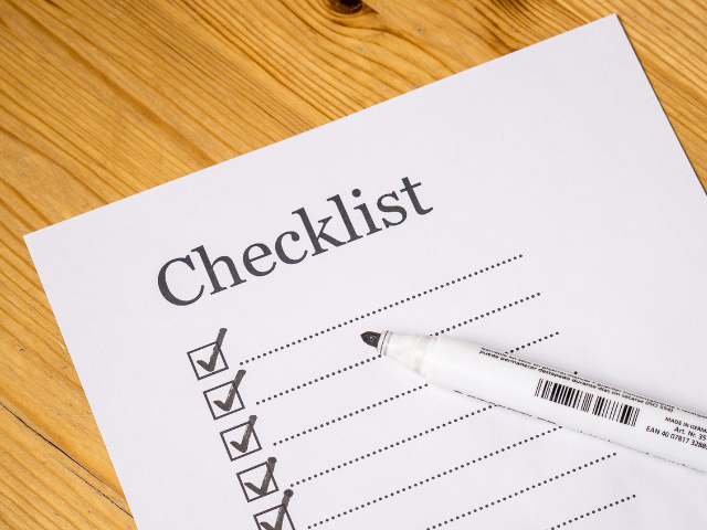 Checklist