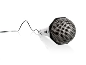 The mic is in your hands