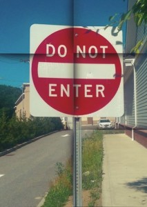 Don't go down that road