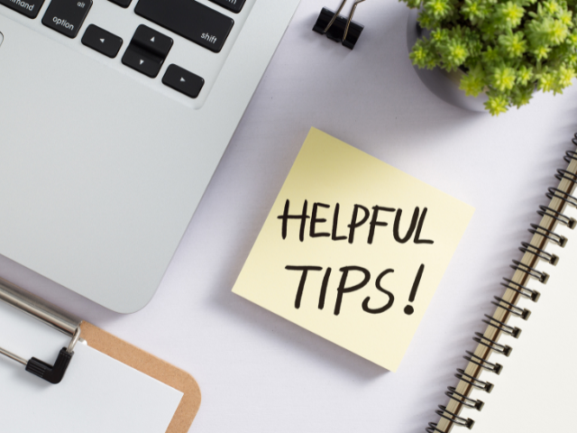 Helpful Tips Post-it